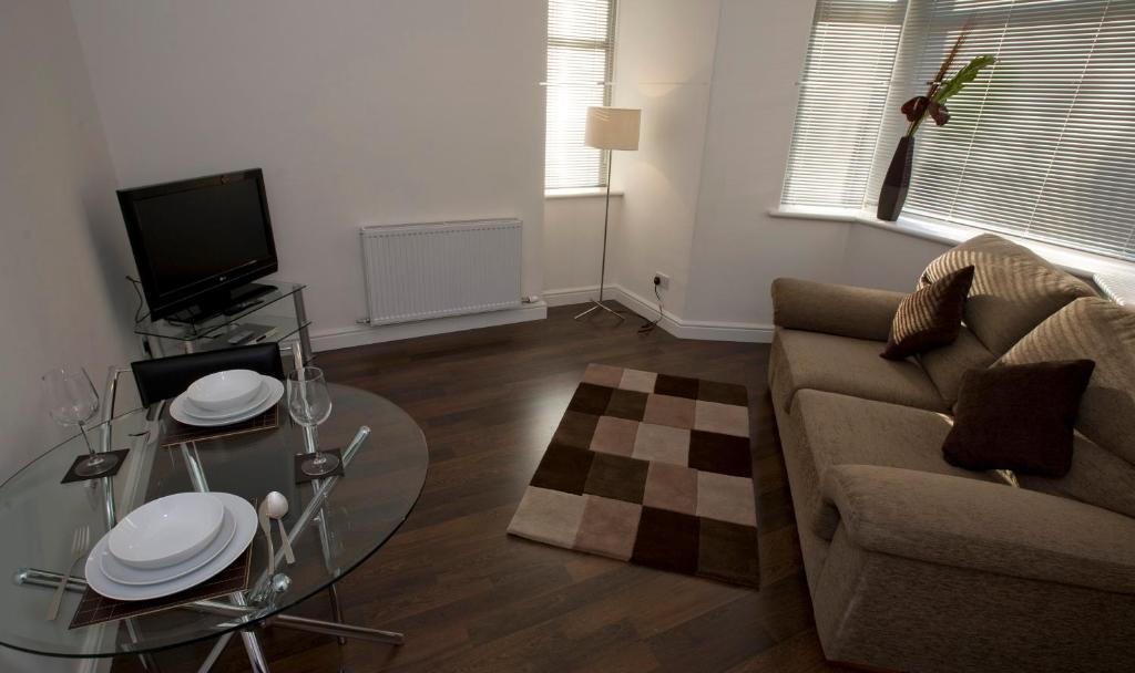 Aberdeen Serviced Apartments - The Lodge Ruang foto